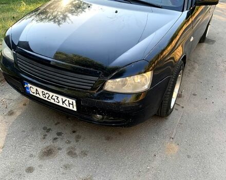 Черный ВАЗ Priora, объемом двигателя 1.6 л и пробегом 250 тыс. км за 2200 $, фото 1 на Automoto.ua