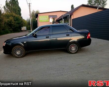 Черный ВАЗ Priora, объемом двигателя 1.6 л и пробегом 150 тыс. км за 2100 $, фото 1 на Automoto.ua