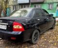 Черный ВАЗ Priora, объемом двигателя 1.6 л и пробегом 232 тыс. км за 1900 $, фото 4 на Automoto.ua