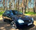 Черный ВАЗ Priora, объемом двигателя 1.6 л и пробегом 220 тыс. км за 2300 $, фото 1 на Automoto.ua