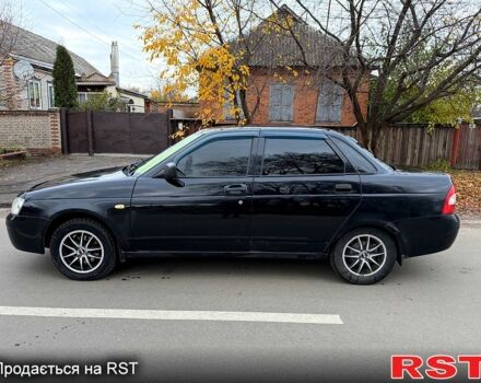 Черный ВАЗ Priora, объемом двигателя 1.6 л и пробегом 185 тыс. км за 2250 $, фото 6 на Automoto.ua