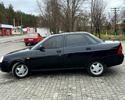 Чорний ВАЗ Priora, об'ємом двигуна 1.6 л та пробігом 156 тис. км за 2300 $, фото 4 на Automoto.ua