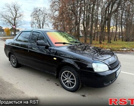 Черный ВАЗ Priora, объемом двигателя 1.6 л и пробегом 185 тыс. км за 2250 $, фото 1 на Automoto.ua