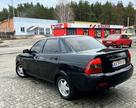 Чорний ВАЗ Priora, об'ємом двигуна 1.6 л та пробігом 156 тис. км за 2300 $, фото 5 на Automoto.ua