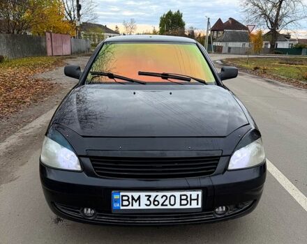 Черный ВАЗ Priora, объемом двигателя 1.6 л и пробегом 185 тыс. км за 2250 $, фото 4 на Automoto.ua