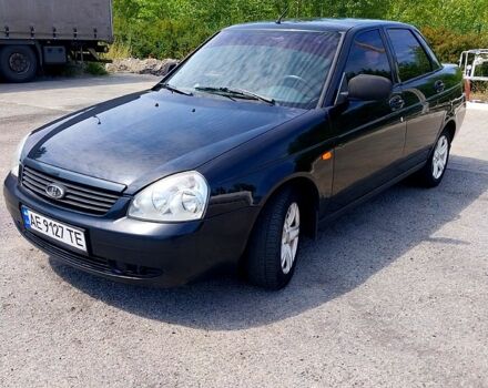 Черный ВАЗ Priora, объемом двигателя 1.6 л и пробегом 145 тыс. км за 2999 $, фото 1 на Automoto.ua