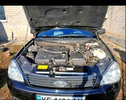 Черный ВАЗ Priora, объемом двигателя 1.6 л и пробегом 96 тыс. км за 3900 $, фото 3 на Automoto.ua