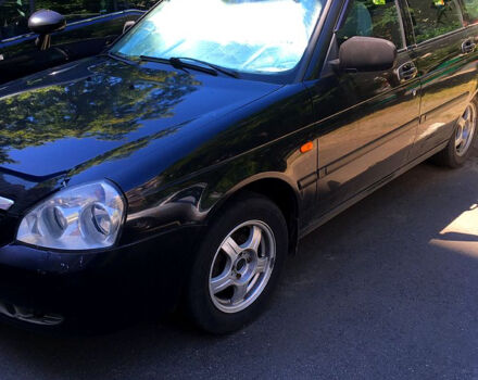 Черный ВАЗ Priora, объемом двигателя 1.6 л и пробегом 163 тыс. км за 2380 $, фото 2 на Automoto.ua