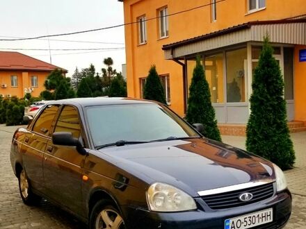 Черный ВАЗ Priora, объемом двигателя 1.6 л и пробегом 151 тыс. км за 1850 $, фото 1 на Automoto.ua
