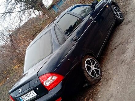 Черный ВАЗ Priora, объемом двигателя 1.6 л и пробегом 0 тыс. км за 2100 $, фото 1 на Automoto.ua
