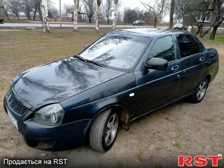 ВАЗ Priora 2007 в Доброполье на Automoto.ua Черный ВАЗ Priora, объемом двигателя 1.6 л и пробегом 241 тыс. км за 1300 $, фото 1 на Automoto.ua