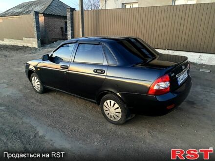 ВАЗ Priora 2007 в Новоукраинке на Automoto.ua Черный ВАЗ Priora, объемом двигателя 1.6 л и пробегом 185 тыс. км за 1850 $, фото 1 на Automoto.ua