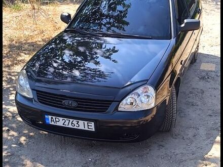 Черный ВАЗ Priora, объемом двигателя 1.6 л и пробегом 200 тыс. км за 2700 $, фото 1 на Automoto.ua