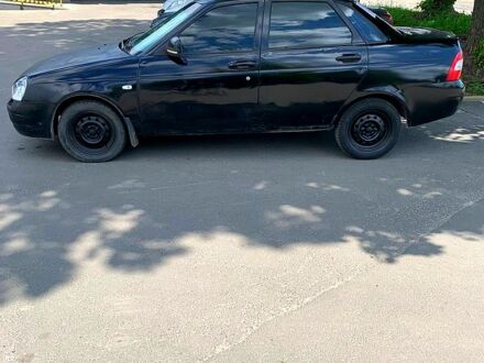 Чорний ВАЗ Priora, об'ємом двигуна 1.6 л та пробігом 260 тис. км за 1600 $, фото 1 на Automoto.ua