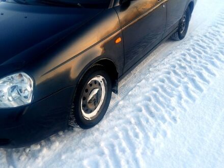 Черный ВАЗ Priora, объемом двигателя 1.6 л и пробегом 1550 тыс. км за 1900 $, фото 1 на Automoto.ua