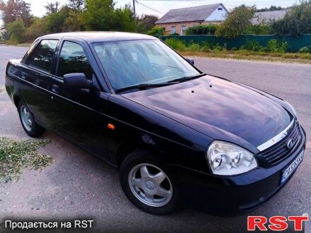 Черный ВАЗ Priora, объемом двигателя 1.6 л и пробегом 185 тыс. км за 2400 $, фото 1 на Automoto.ua