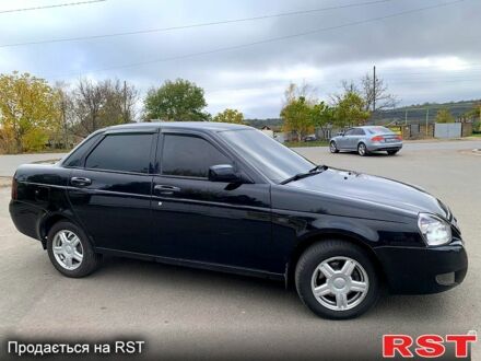 Чорний ВАЗ Priora, об'ємом двигуна 1.6 л та пробігом 190 тис. км за 3200 $, фото 1 на Automoto.ua