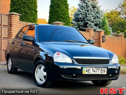 Черный ВАЗ Priora, объемом двигателя 1.6 л и пробегом 230 тыс. км за 2500 $, фото 1 на Automoto.ua
