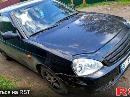 Чорний ВАЗ Priora, об'ємом двигуна 1.6 л та пробігом 200 тис. км за 2000 $, фото 1 на Automoto.ua