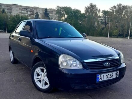 Чорний ВАЗ Priora, об'ємом двигуна 1.6 л та пробігом 196 тис. км за 1900 $, фото 1 на Automoto.ua