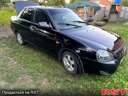 Черный ВАЗ Priora, объемом двигателя 1.6 л и пробегом 116 тыс. км за 2850 $, фото 1 на Automoto.ua