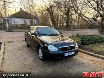 Черный ВАЗ Priora, объемом двигателя 1.6 л и пробегом 1360 тыс. км за 2600 $, фото 1 на Automoto.ua