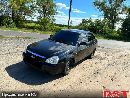 Черный ВАЗ Priora, объемом двигателя 1.6 л и пробегом 190 тыс. км за 2700 $, фото 1 на Automoto.ua