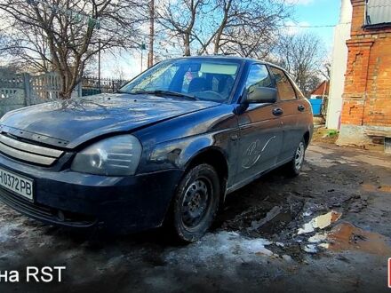 Чорний ВАЗ Priora, об'ємом двигуна 1.6 л та пробігом 132 тис. км за 1410 $, фото 1 на Automoto.ua