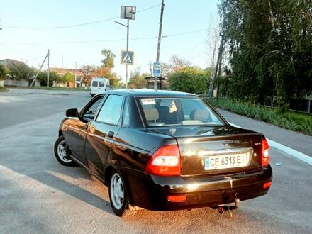 Черный ВАЗ Priora, объемом двигателя 1.6 л и пробегом 130 тыс. км за 2700 $, фото 1 на Automoto.ua