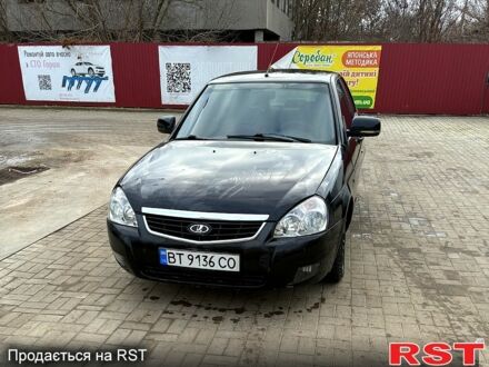 Чорний ВАЗ Priora, об'ємом двигуна 1.6 л та пробігом 260 тис. км за 1800 $, фото 1 на Automoto.ua