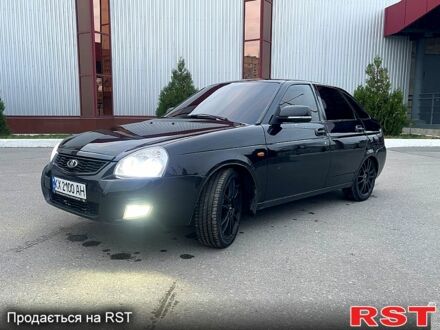 Чорний ВАЗ Priora, об'ємом двигуна 1.6 л та пробігом 260 тис. км за 4500 $, фото 1 на Automoto.ua