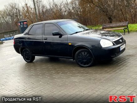 Черный ВАЗ Priora, объемом двигателя 1.6 л и пробегом 159 тыс. км за 2950 $, фото 1 на Automoto.ua