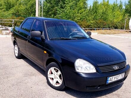 Черный ВАЗ Priora, объемом двигателя 1.6 л и пробегом 145 тыс. км за 2999 $, фото 1 на Automoto.ua