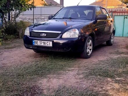 Черный ВАЗ Priora, объемом двигателя 1.6 л и пробегом 203 тыс. км за 2500 $, фото 1 на Automoto.ua