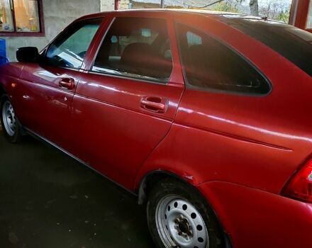 Красный ВАЗ Priora, объемом двигателя 1.6 л и пробегом 240 тыс. км за 2500 $, фото 1 на Automoto.ua