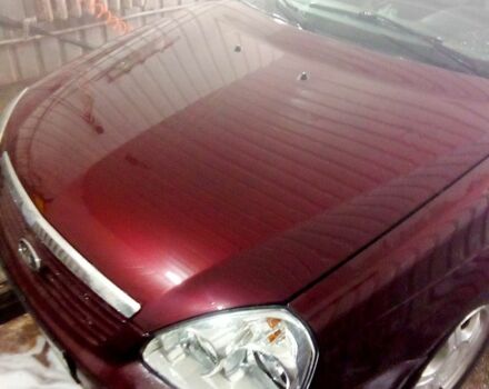 Красный ВАЗ Priora, объемом двигателя 16 л и пробегом 97 тыс. км за 2500 $, фото 2 на Automoto.ua
