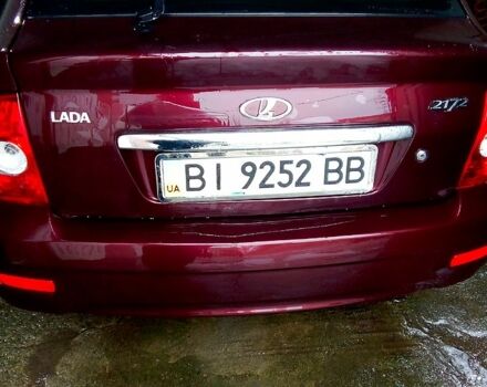 Красный ВАЗ Priora, объемом двигателя 16 л и пробегом 97 тыс. км за 2500 $, фото 3 на Automoto.ua