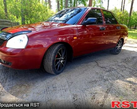 Красный ВАЗ Priora, объемом двигателя 1.6 л и пробегом 177 тыс. км за 2650 $, фото 1 на Automoto.ua