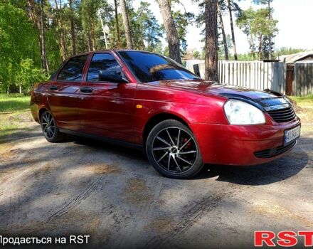 Красный ВАЗ Priora, объемом двигателя 1.6 л и пробегом 177 тыс. км за 2650 $, фото 2 на Automoto.ua