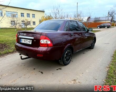 Красный ВАЗ Priora, объемом двигателя 1.6 л и пробегом 150 тыс. км за 1750 $, фото 3 на Automoto.ua