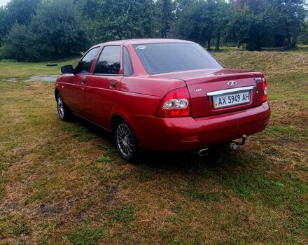 Красный ВАЗ Priora, объемом двигателя 1.6 л и пробегом 162 тыс. км за 2800 $, фото 2 на Automoto.ua