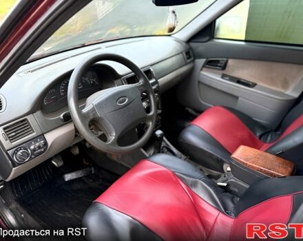 Красный ВАЗ Priora, объемом двигателя 1.6 л и пробегом 150 тыс. км за 1750 $, фото 6 на Automoto.ua