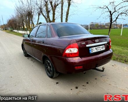 Красный ВАЗ Priora, объемом двигателя 1.6 л и пробегом 150 тыс. км за 1750 $, фото 1 на Automoto.ua