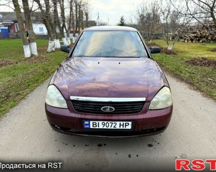 Красный ВАЗ Priora, объемом двигателя 1.6 л и пробегом 150 тыс. км за 1750 $, фото 5 на Automoto.ua