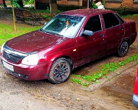 Червоний ВАЗ Priora, об'ємом двигуна 1.6 л та пробігом 196 тис. км за 1600 $, фото 5 на Automoto.ua