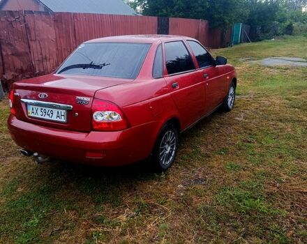 Красный ВАЗ Priora, объемом двигателя 1.6 л и пробегом 162 тыс. км за 2800 $, фото 4 на Automoto.ua