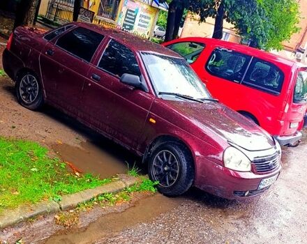 Червоний ВАЗ Priora, об'ємом двигуна 1.6 л та пробігом 196 тис. км за 1600 $, фото 3 на Automoto.ua