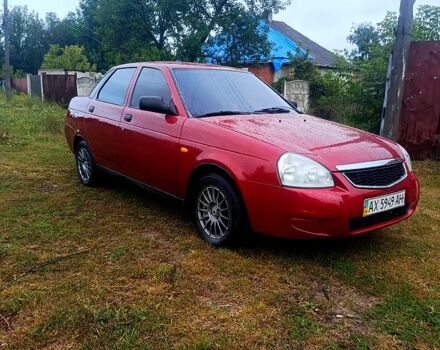 Красный ВАЗ Priora, объемом двигателя 1.6 л и пробегом 162 тыс. км за 2800 $, фото 5 на Automoto.ua