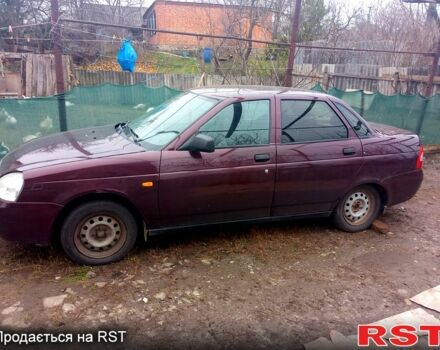 Красный ВАЗ Priora, объемом двигателя 1.6 л и пробегом 190 тыс. км за 4000 $, фото 3 на Automoto.ua