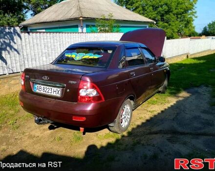 Красный ВАЗ Priora, объемом двигателя 1.6 л и пробегом 78 тыс. км за 3300 $, фото 1 на Automoto.ua